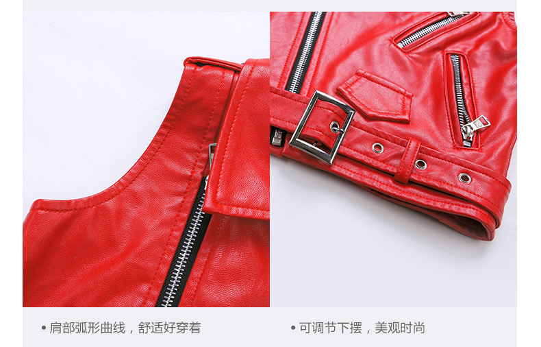 Gilet fille en cuir - Ref 2071103 Image 84