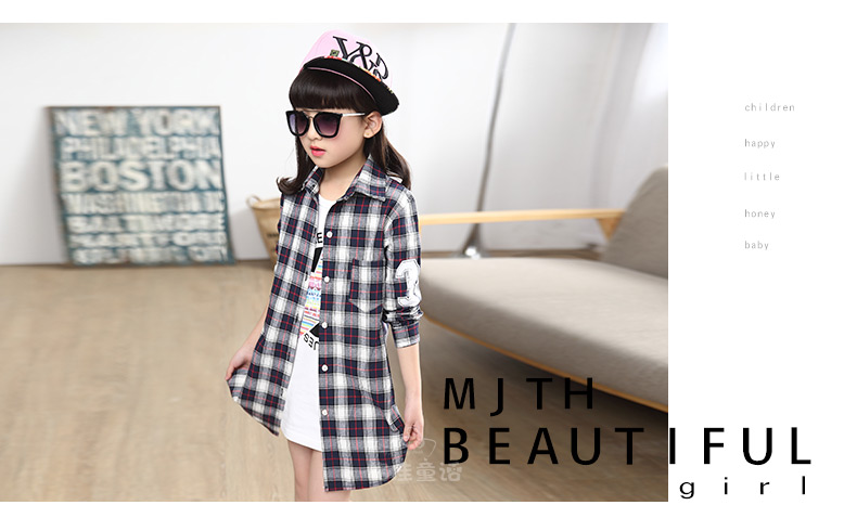 Chemise fille à manche longue - Ref 2087444 Image 62
