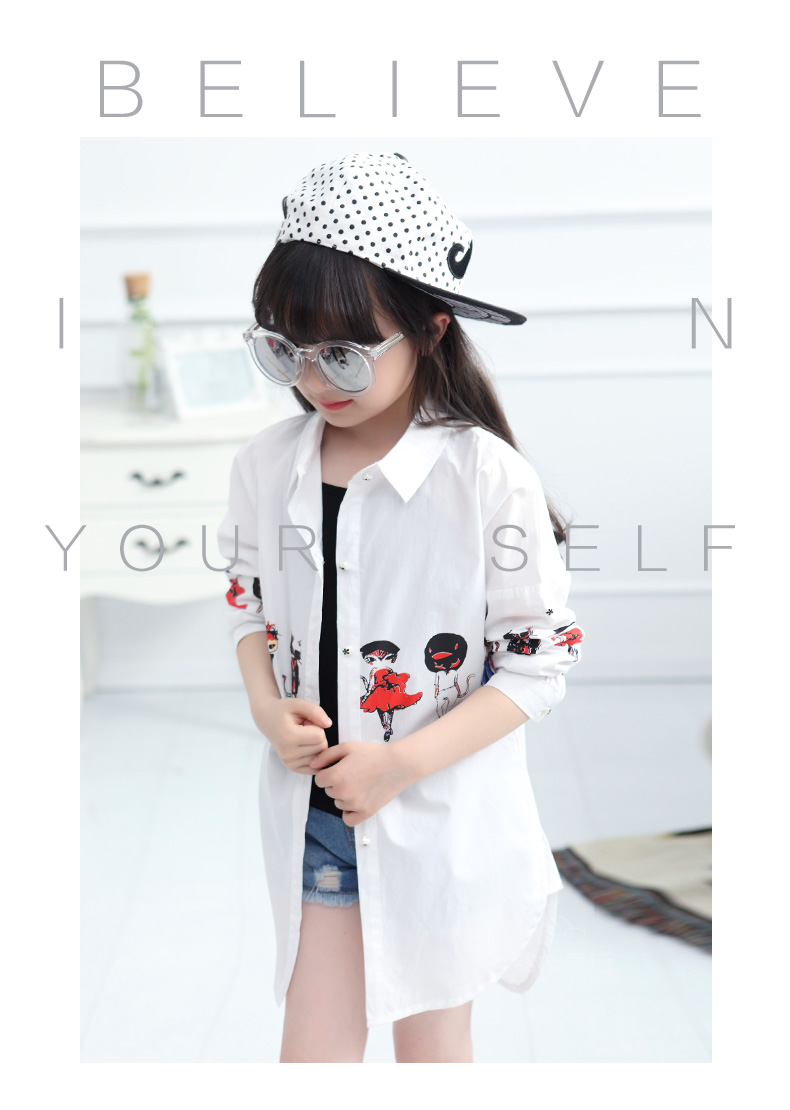 Chemise fille à manche longue - Ref 2088836 Image 62
