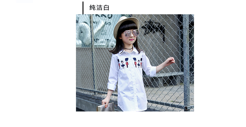 Chemise fille à manche longue - Ref 2088833 Image 38