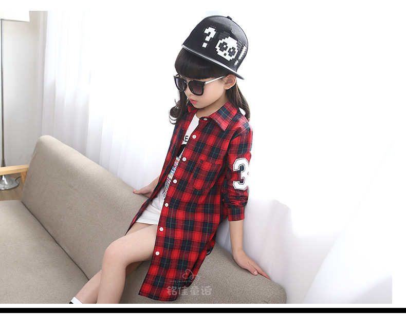 Chemise fille à manche longue - Ref 2087444 Image 60