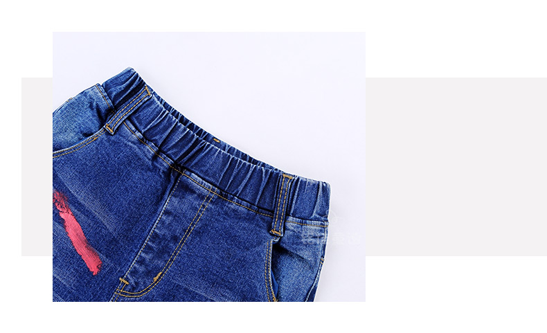 Pantalon fille 6301KZ131 en toile - Ref 2064784 Image 23