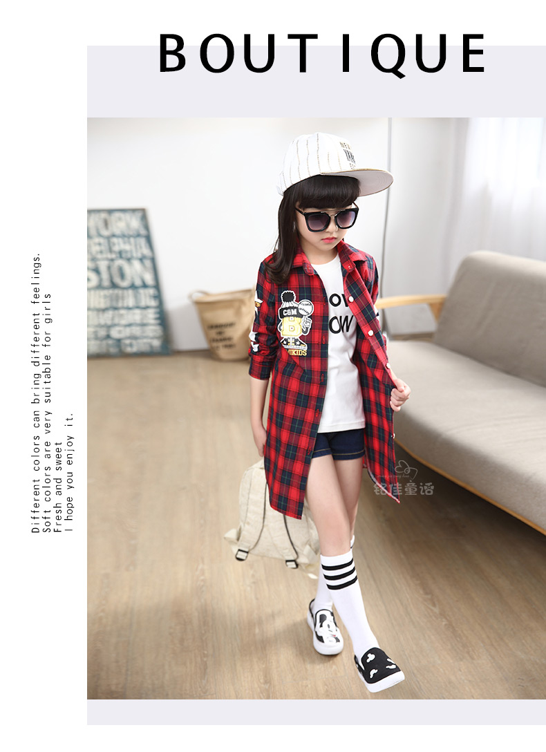 Chemise fille à manche longue - Ref 2087444 Image 78