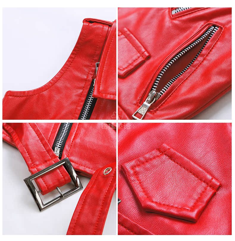 Gilet fille en cuir - Ref 2071103 Image 65