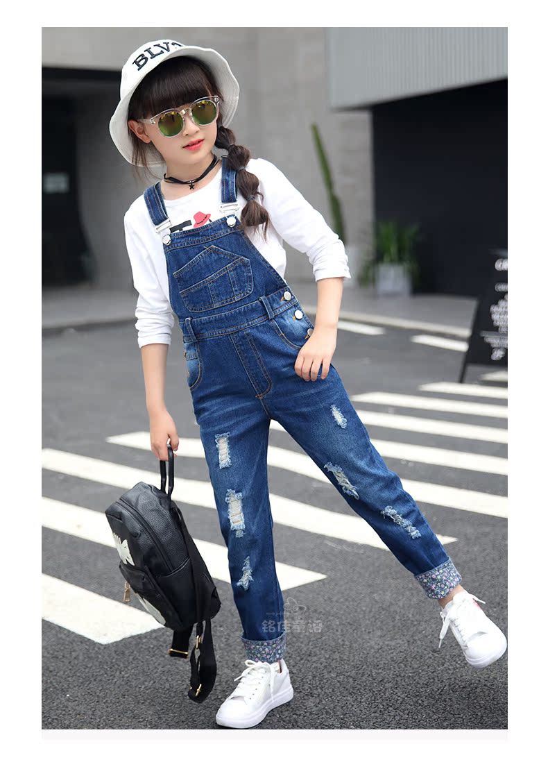 Pantalon fille 6363KZ226 en toile - Ref 2064769 Image 25