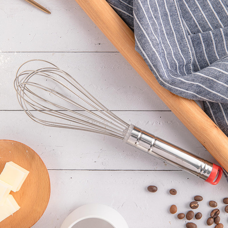 Egg Beater Manual Milk Bubble Machine Beats Cream Beats Eggs Home Roasting Hand-held Egg Stirring Stick