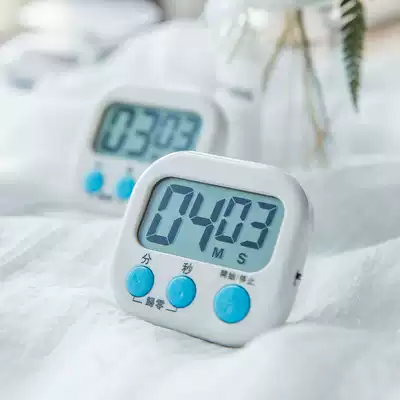 Kitchen timer Alarm clock Countdown with magnet stopwatch Timer Electronic reminder Baking tools