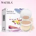 nacola small dress lụa mịn và dưỡng ẩm bánh bột trang điểm 8g che khuyết điểm kiểm soát dầu với phấn khô và ướt - Bột nén