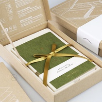 Jiukou Shan Notebook Well Fields Handmade Tent Box box Boxes Box GIFT BOX KIT NEW YEAR HOLIDAY GIFT