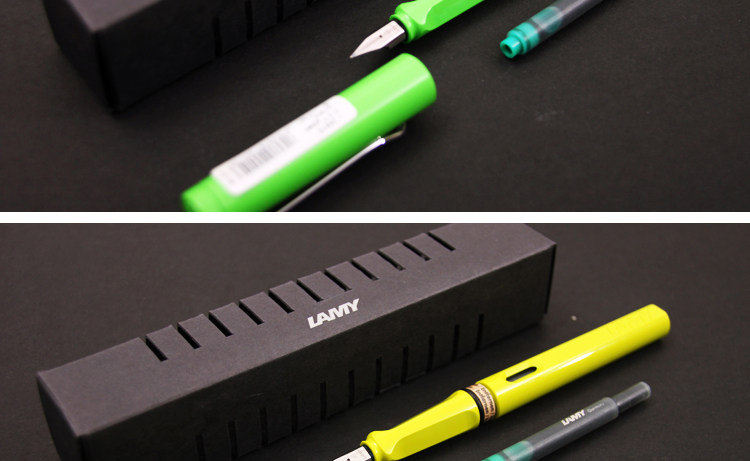 Ручка перьевая lamy/凌美｜safari 狩猎者系列 德国进口钢笔 苹果绿限量 现货