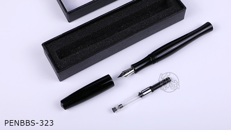 Ручка перьевая 坛笔penbbs323钢笔论坛自来水笔彩色哑克力笔大明尖礼品笔学生笔