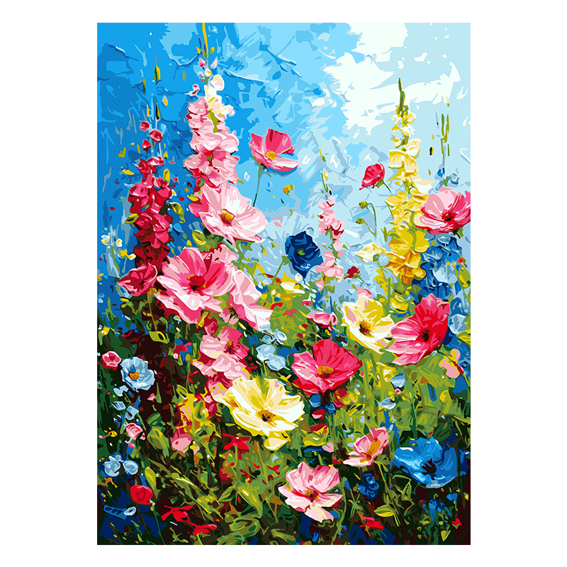 油彩画　【花】　抽象 抽象花卉数字油画- Top 50件抽象花卉数字油画- 2025年10月更新