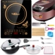 Bộ cảm ứng thông minh màn hình cảm ứng gia đình tích hợp plug-in nhỏ tiết kiệm năng lượng tự động kết hợp bộ lẩu - Bếp cảm ứng