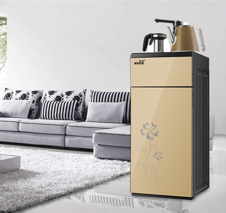 máy lọc ion kiềm Máy pha trà thông minh nóng lạnh lạnh thẳng đứng máy tính để bàn nhà ấm trà tích hợp nước sôi trà thanh trà - Nước quả máy lọc karofi
