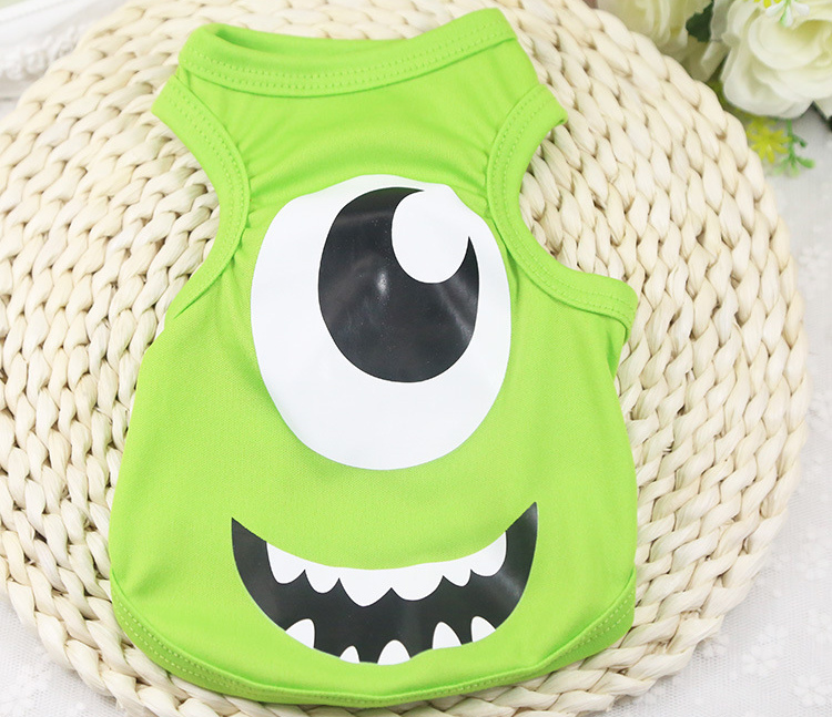 Pet chó quần áo vest không tay hai chân quần áo mèo nhỏ và vừa con chó quần áo Teddy quần áo mùa hè mỏng phần - Quần áo & phụ kiện thú cưng nón bảo hiểm cho mèo