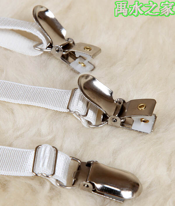 Garter gợi cảm garter kim loại châu Âu và châu Mỹ dây nịt tất kẹp áo sơ mi