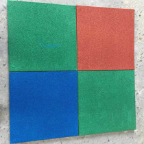 Outdoor rubber mat gym floor runway plastic outdoor school kindergarten special waterproof non-slip shock absorption
