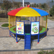 Kindergarten Trampoline Outdoor Childrens Play Equipment Amusement Park Plaza Multifunctional Adult Outdoor Large Trampoline