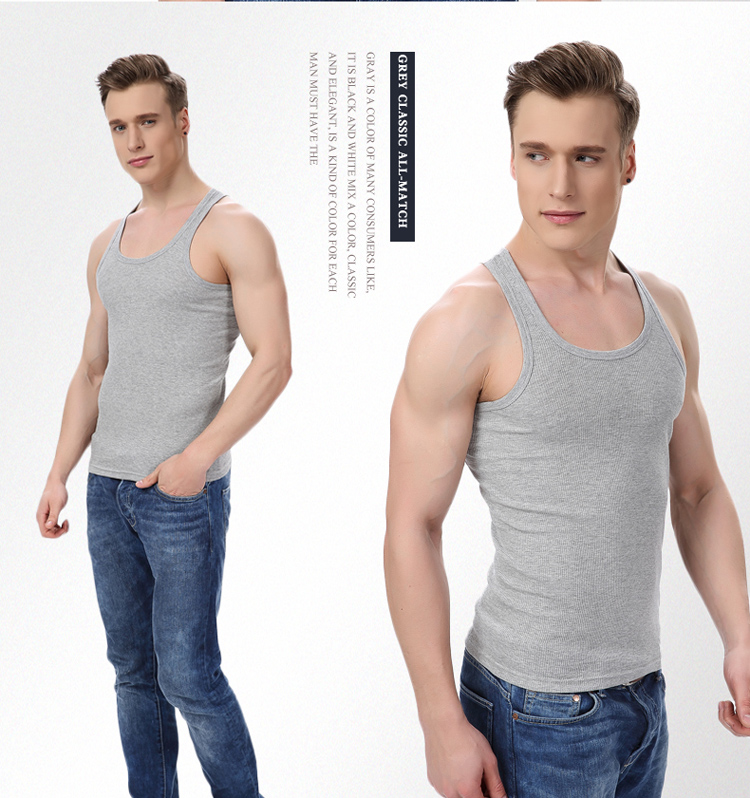 Áo ngủ nam mùa hè nam vest mỏng kiểu cotton cơ sở áo trắng hai cotton thanh niên trung niên thoáng khí áo 3 lỗ nam