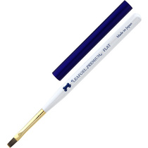 LEAFGEL PREMIUM NAIL BRUSH (WITH LID)FLAT