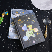 Little Prince hardcover color page illustration horizontal line student notes diary literary exquisite notebook hand book