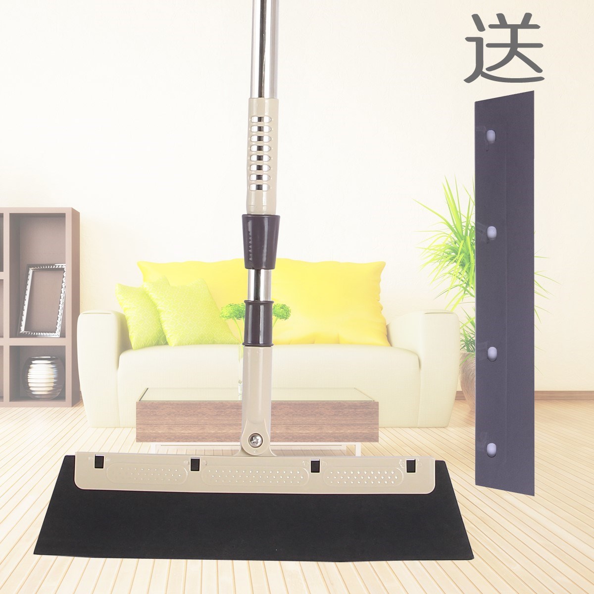 Makeup room wiper mop sweeping water floor multi-functional hair-sweeping non-stick artifact single magic broom