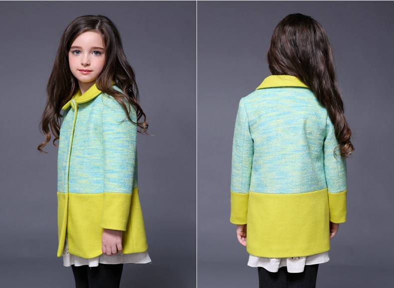 Manteau pour fille MIQIDIDA en mélange - Ref 2162318 Image 108