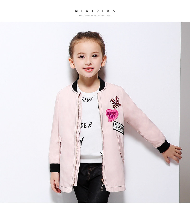 Veste pour fille MIQIDIDA - Ref 2160062 Image 7