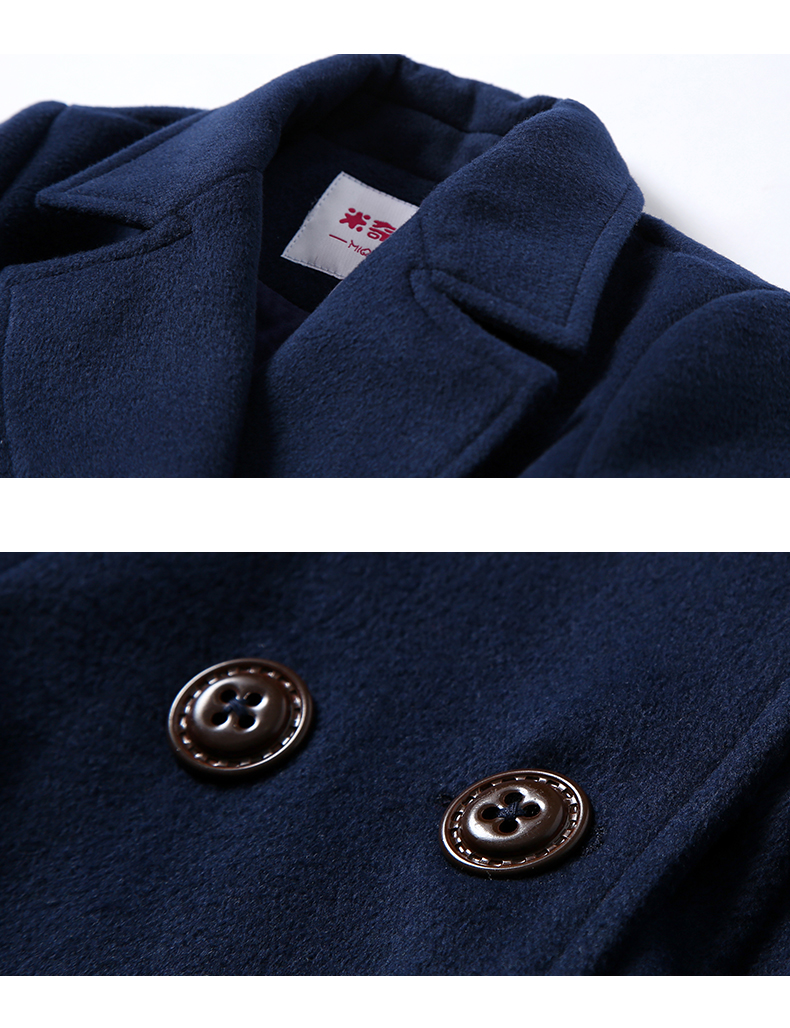 Manteau pour fille MIQIDIDA en mélange - Ref 2161735 Image 23