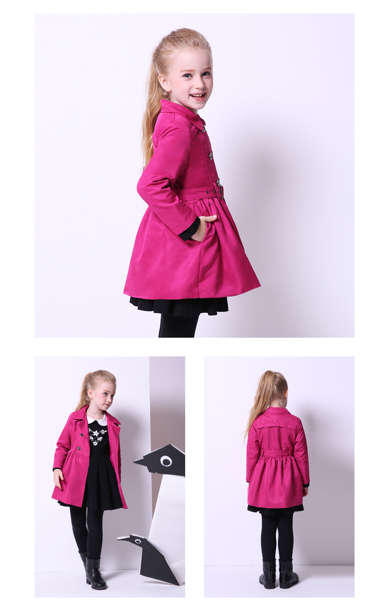 Manteau pour fille MIQIDIDA - Ref 2162969 Image 16