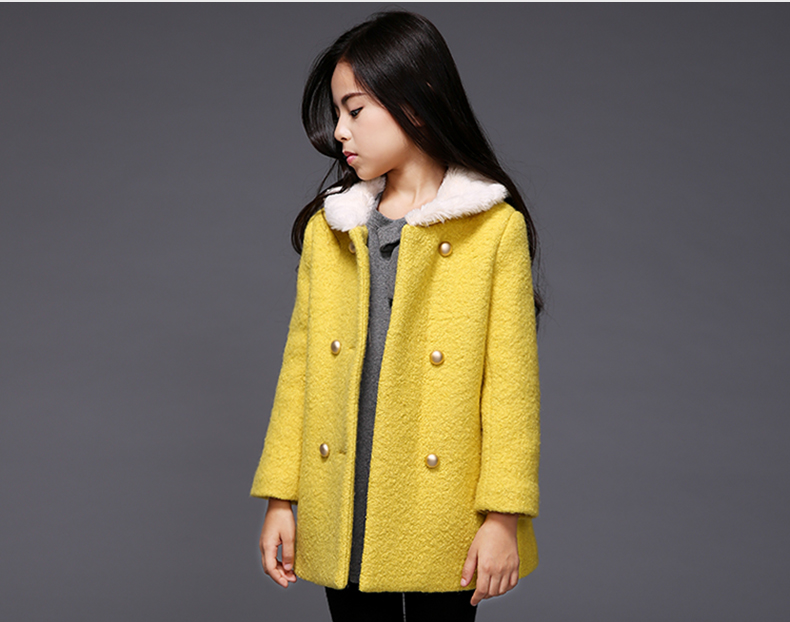 Manteau pour fille MIQIDIDA en mélange - Ref 2162254 Image 92