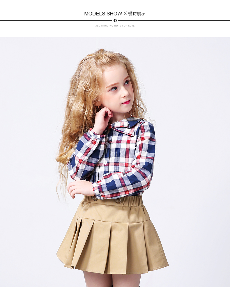 Chemise fille MIQIDIDA à manche longue - Ref 2085441 Image 17