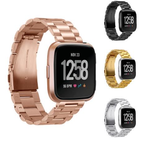 Suitable for Fitbit Versa 1/2/3/4 Stainless Steel Sense2 Watch Strap Straps Bands Watch