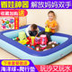 Cassia toy sand pool set indoor children's beach toys inflatable sand pool dig sand baby home fence