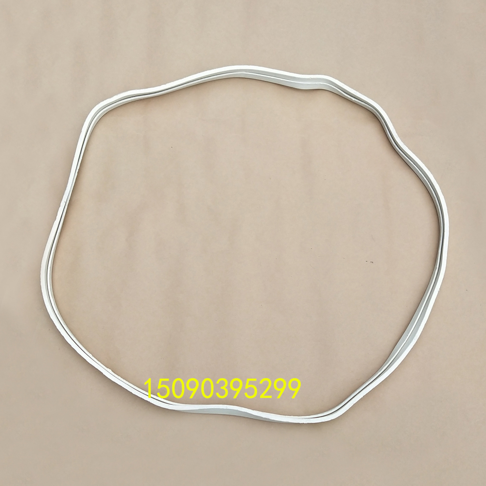 Sealing strip diameter 2000 size U type V rubber ring elastic leather elastic white seal