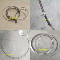 Stainless steel wire ring diameter 600 rotation screen 304 fasteners corrosion resistant thin sheet open spot