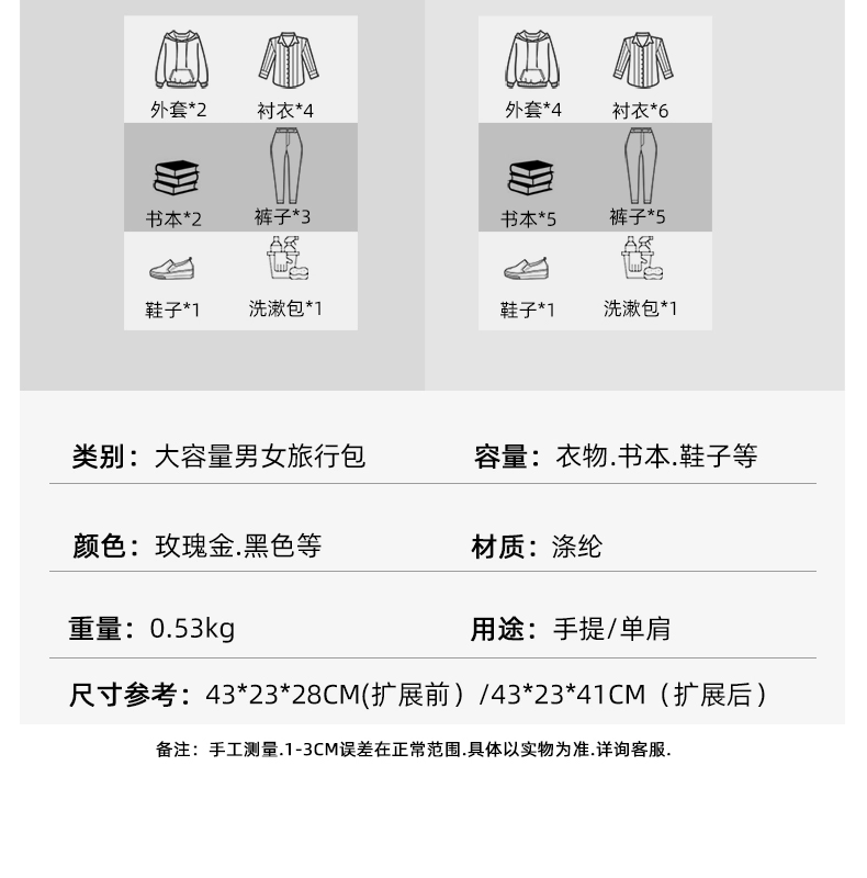 túi du lịch nam Túi du lịch dung lượng lớn, túi đựng đồ gấp có thể mở rộng, túi thể dục tách khô và ướt, túi hành lý xách tay đi công tác túi du lịch balo nữ du lịch