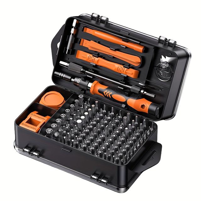 115-in-1 Screwdriver Set with Strong Magnetism and High Hardness, Precision Bits for Disassembly and Repair Tools