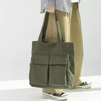 Японский шоппер, вместительная и большая сумка, тканевый мешок, ранец