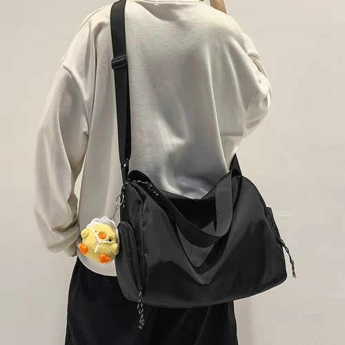 Tide, мужская японская вместительная и большая сумка через плечо, универсальная трендовая сумка на одно плечо