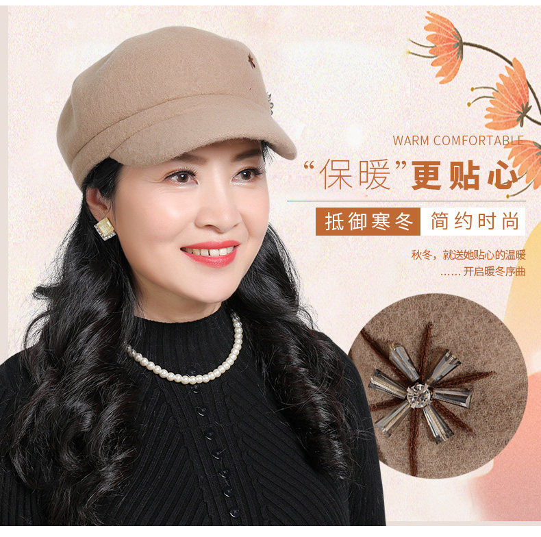 Chapeau pour femme en Melange de laine - Ref 3233098 Image 7