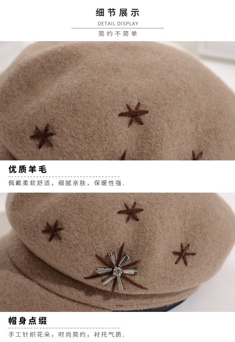 Chapeau pour femme en Melange de laine - Ref 3233098 Image 21