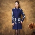 Mẹ tải trong chiếc áo len dài bằng áo len dài trung niên size lớn cho nữ mùa thu 2016 - Trung bình và dài Coat áo khoác nữ kaki Trung bình và dài Coat