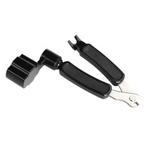 Guitar string three-in-one string changer Folk guitar string changer String cutter String reel String picker Cone picker String pry tool