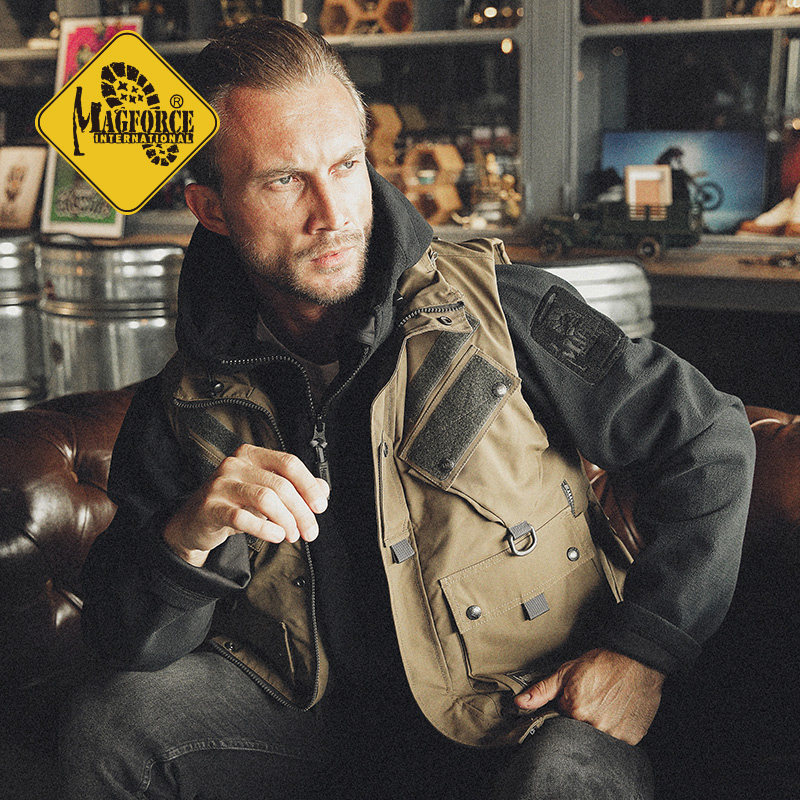 MAGFORCE McGhos Taiwan Magachen New Bags of multi-bag cold anti - cold vest C1101 more bags of photography vest