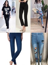 C family jeans 2022 spring and summer high-waisted womens skinny pure yuan single foreign trade cow goods defective models special shooting