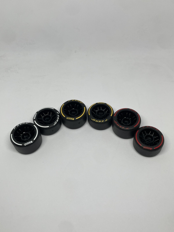 Domestic Building Blocks 105162 Formula Universal Tire 110100 Accessories 24X13.4/14.9Mm Racing Wheel