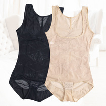 Summer ultra-thin breathable mesh gauze chest body body body waistline underwear postpartum weight loss abdominal plastic waist lifting hip body clothing