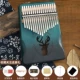 Ngón tay cái đàn piano kalimba 17 âm dành cho học sinh mới bắt đầu nhạc cụ nhỏ cầm tay đàn piano năm ngón kalimba - Nhạc cụ phương Tây