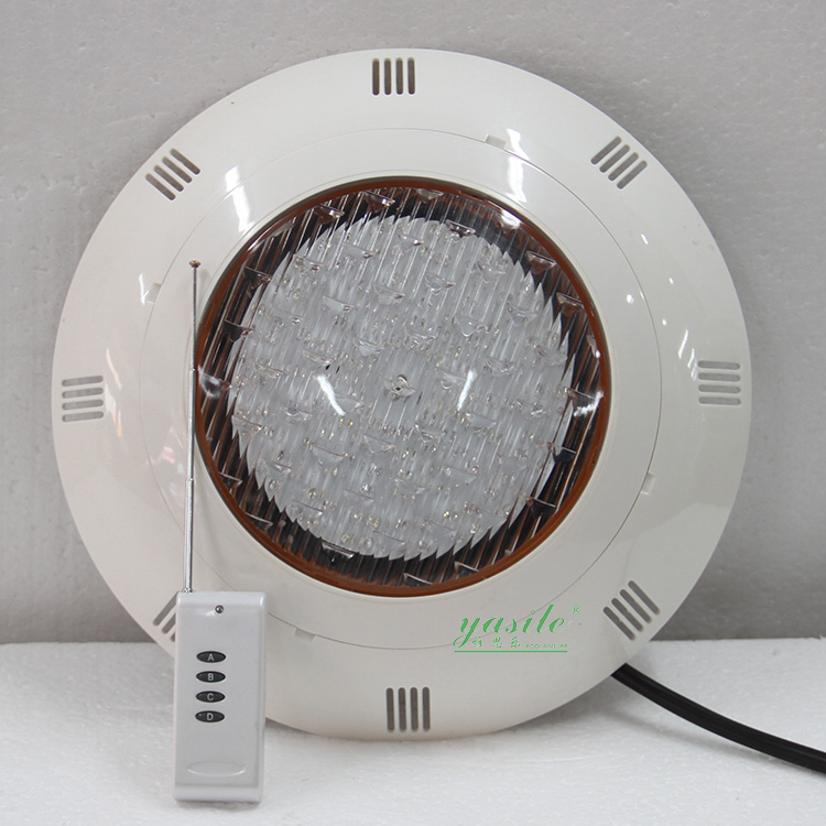 Yalschleech swimming pool hanging light swimming pool underwater light 298MM plastic swimming pool hanging lamp LED Seven colorful hanging wall lamp